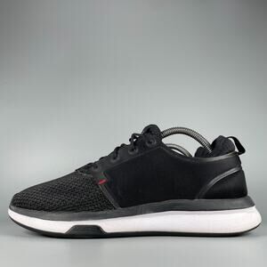 KURU Atom Cloud Men's 9.5 M Black White Mesh Athletic Running Shoes Sneakers EUC